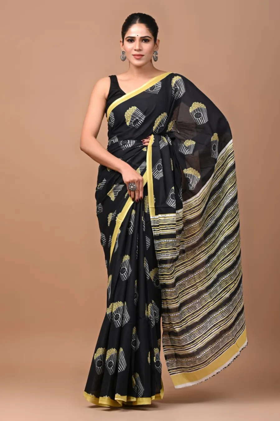 Exclusive New Cotton Mulmul Saree